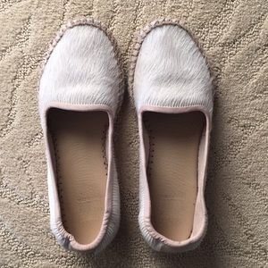 Anine Bing Pony Hair Moccasin Flats